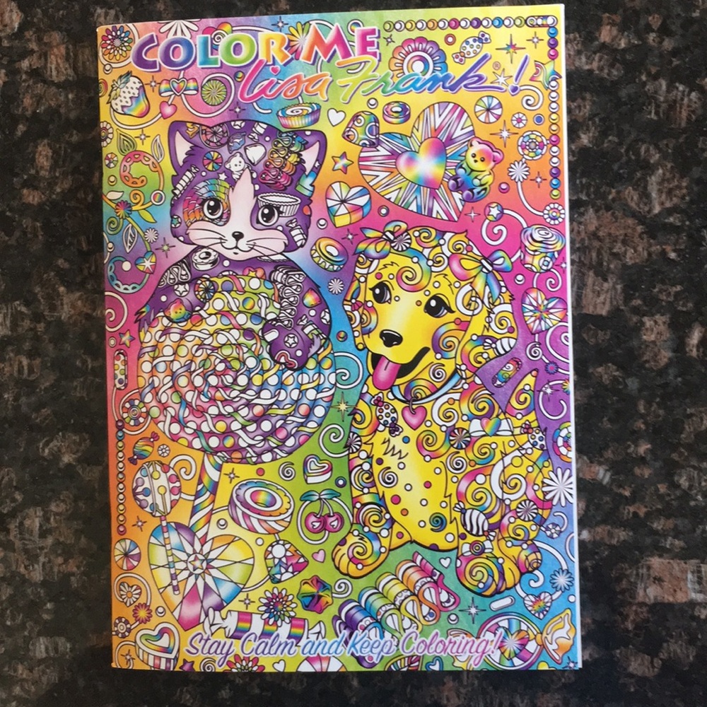 🦄🐬Lisa Frank Coloring Book